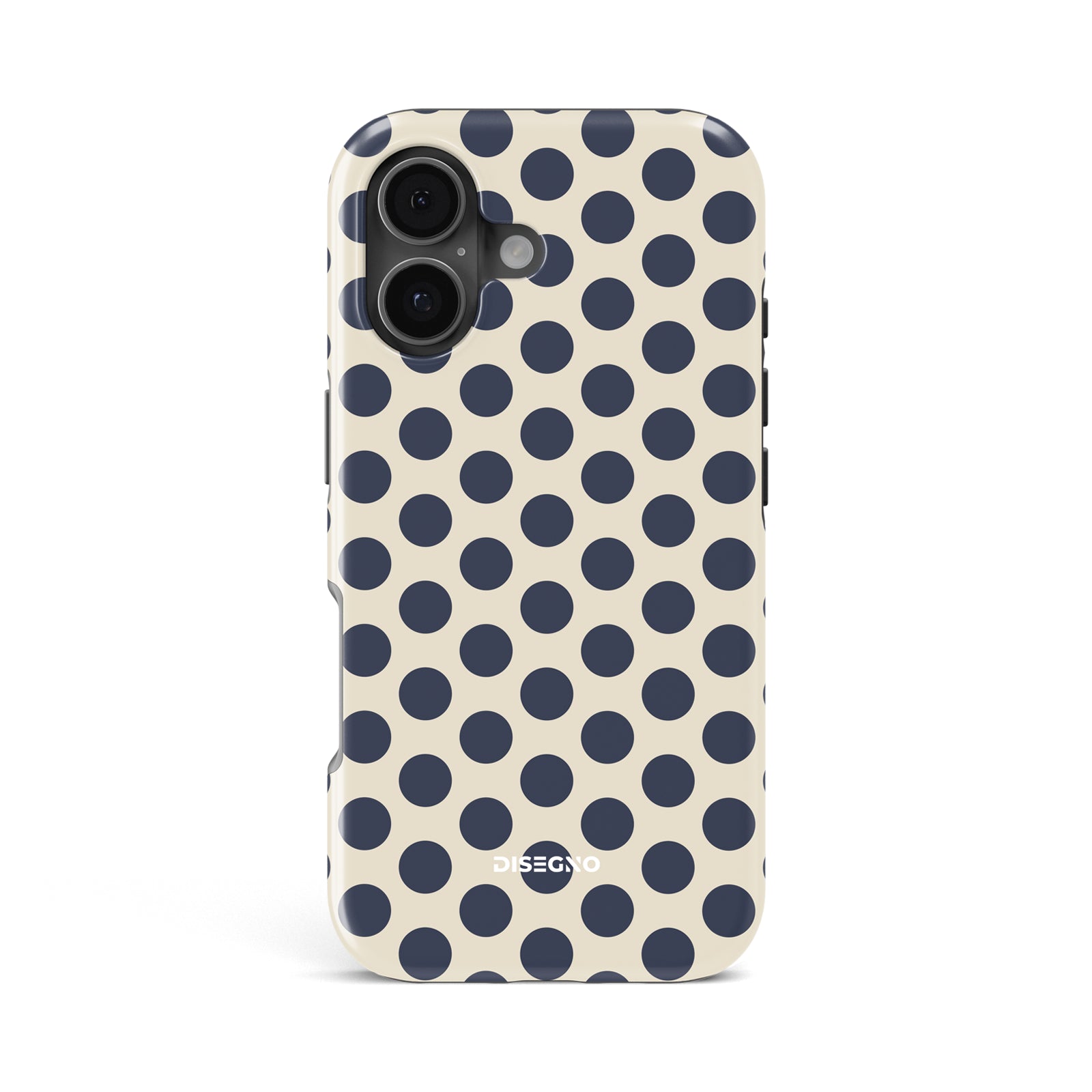 Maximalist Polka Dots Indigo
