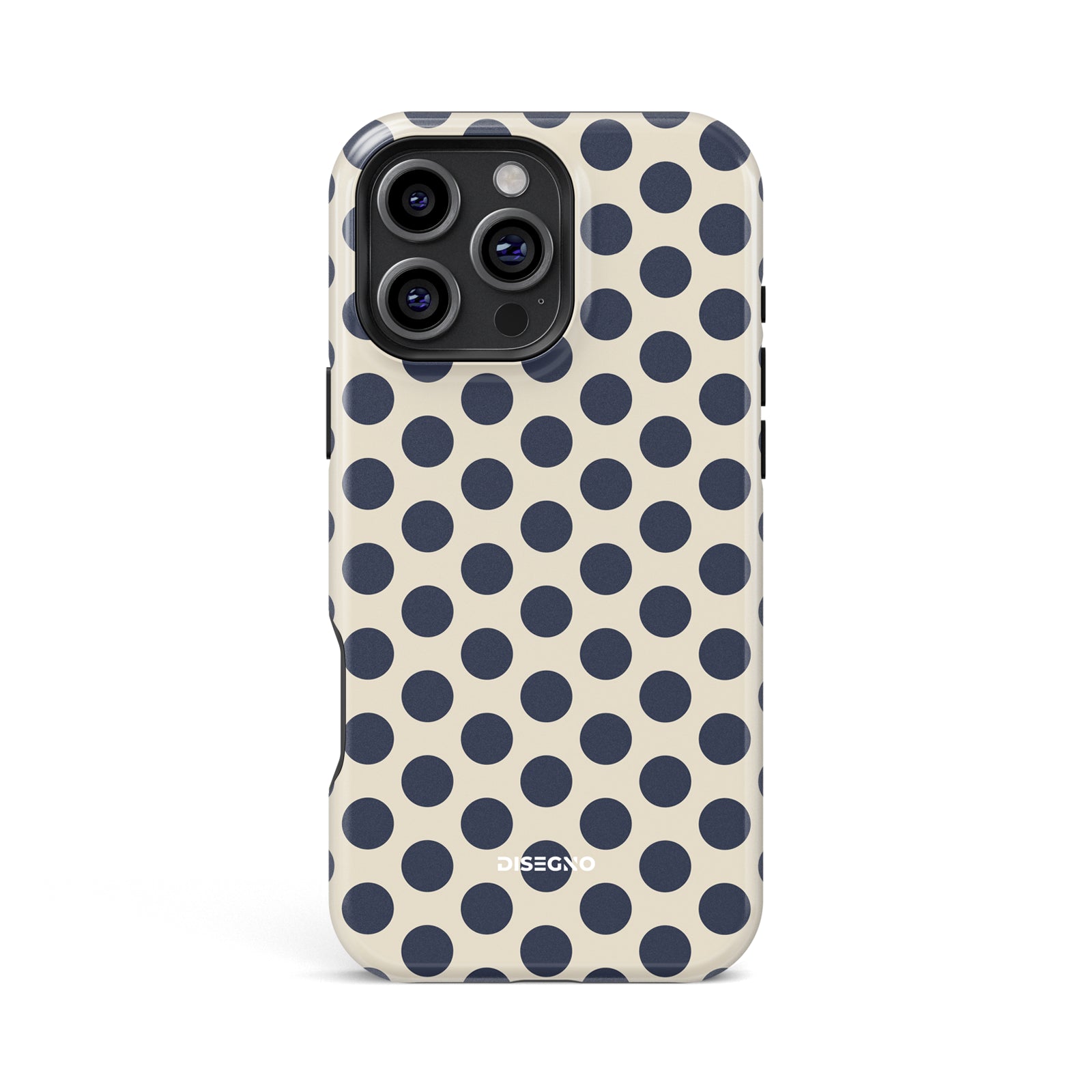 Maximalist Polka Dots Indigo
