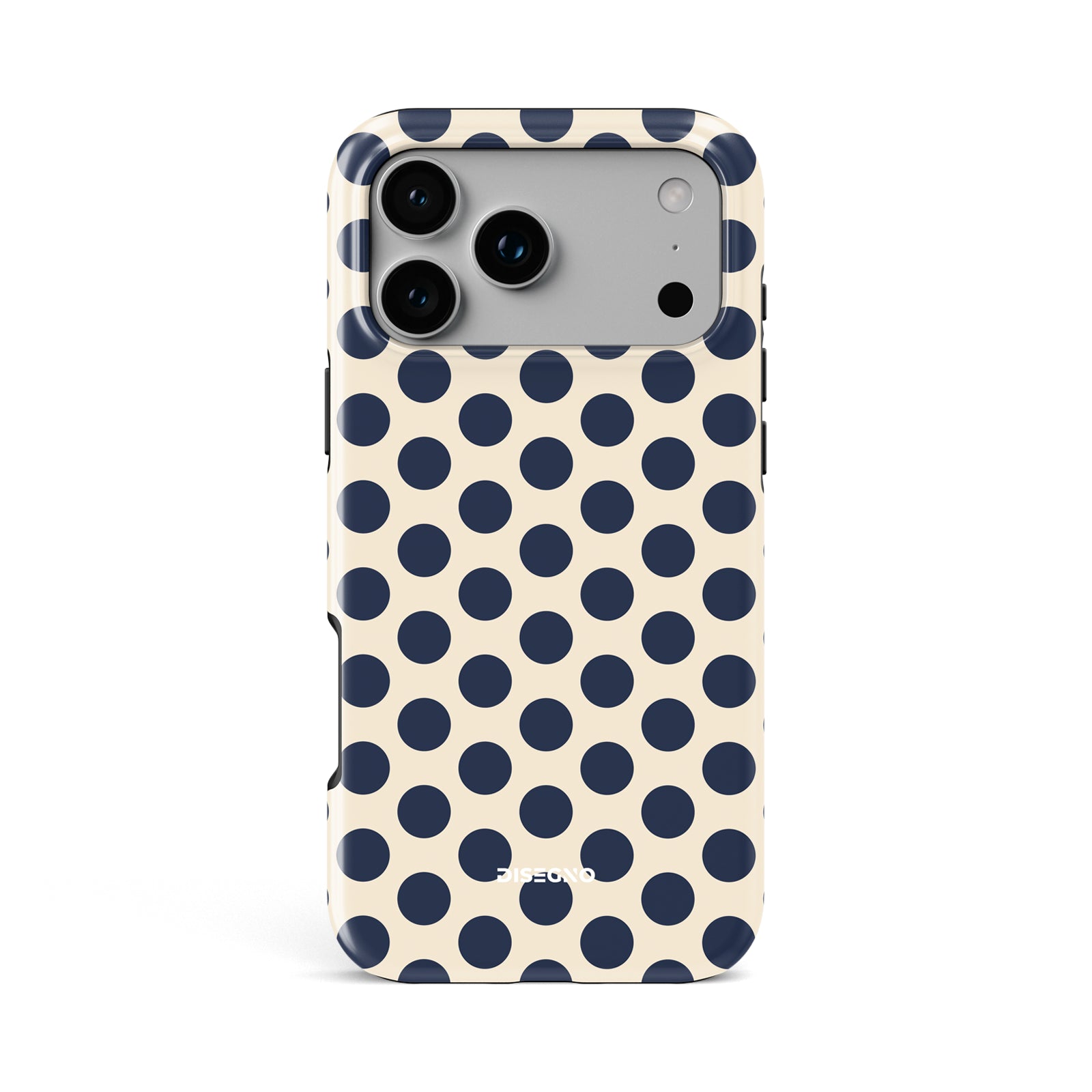 Maximalist Polka Dots Indigo