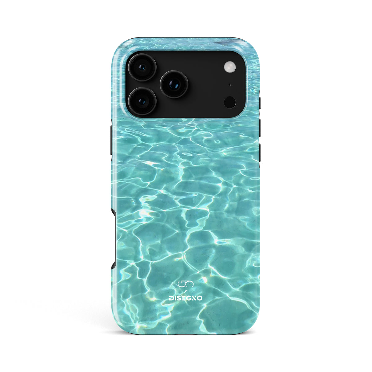 Del Mar tough MagSafe case for iPhone 18 Pro Max with turquoise Caribbean water